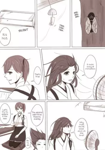 [Oga] Ase to Futon to Kaga-san to | Sweats, Futon, Kaga-san and (Kantai Collection -KanColle-) [English] [Dynasty Scans]